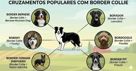 Border Collie Misturado: O Guia Completo sobre Cruzamentos Populares