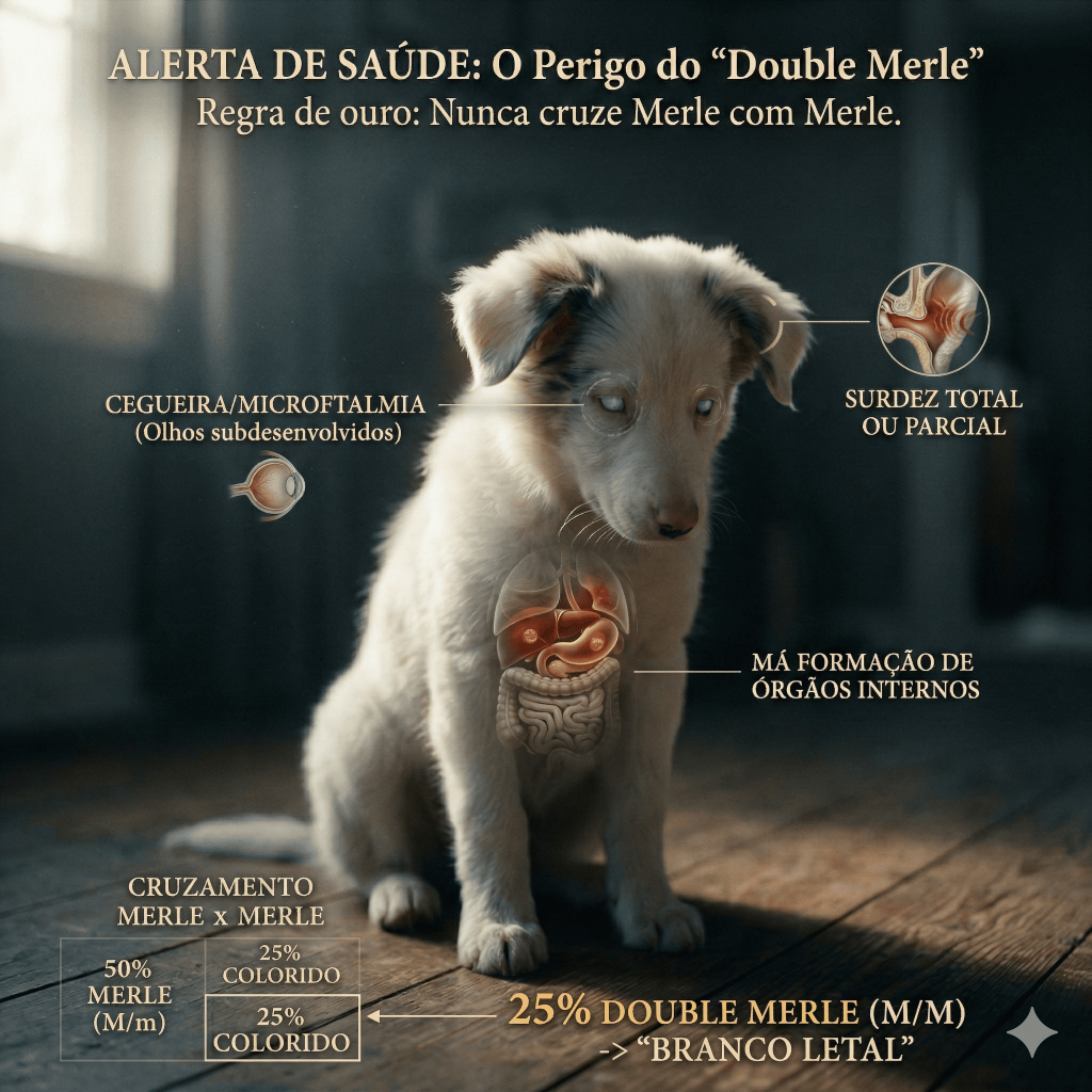 Border Collie Double Merle