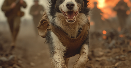 A Primeira Guerra Mundial e o Impacto nos Border Collies