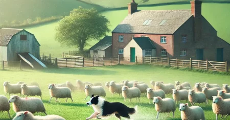 Evolução do Trabalho: O Papel do Border Collie na Pecuária