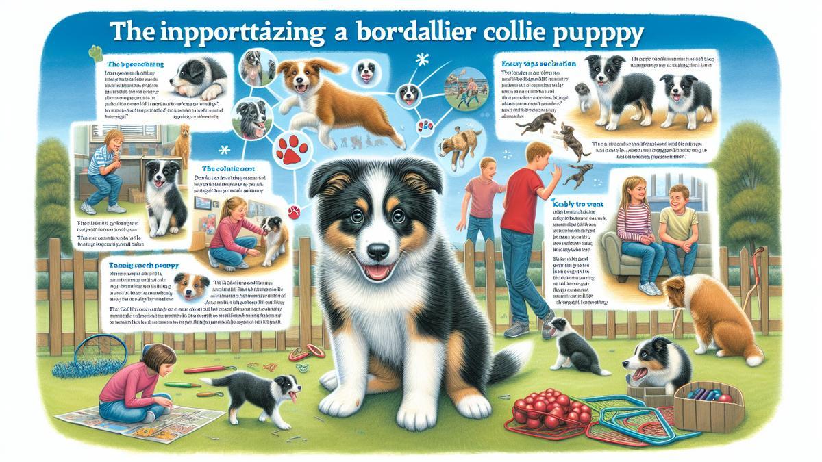 A Importância da Socialização de Border Collie Filhote