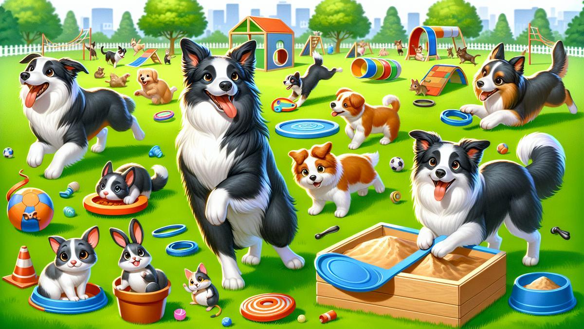 Atividades e brincadeiras para Border Collies