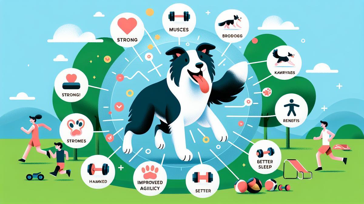 Benefícios dos Exercícios Físicos para Border Collies