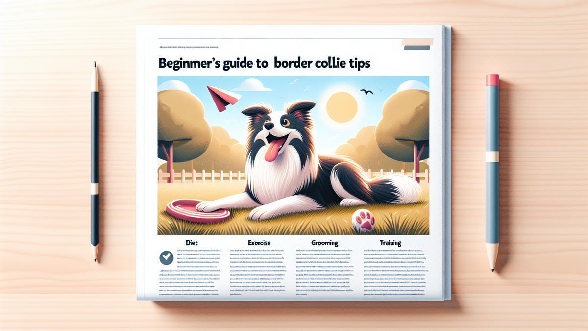 Dicas de Cuidados com o Border Collie para Iniciantes