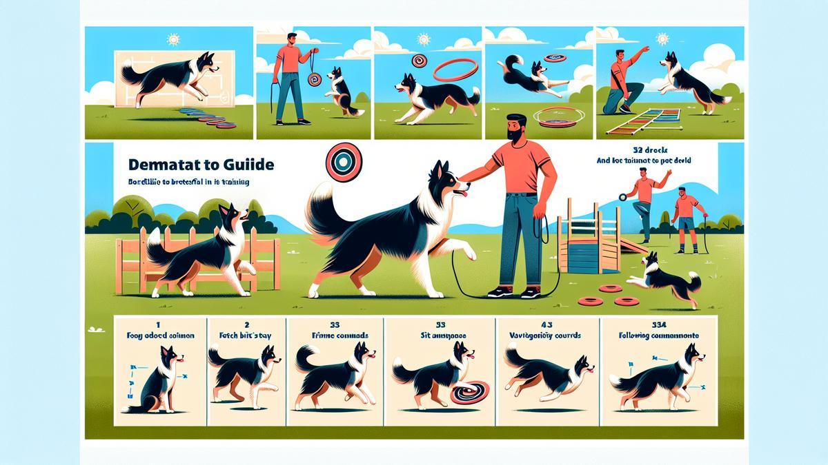 Exercícios que Ajudam no Treinamento do Border Collie