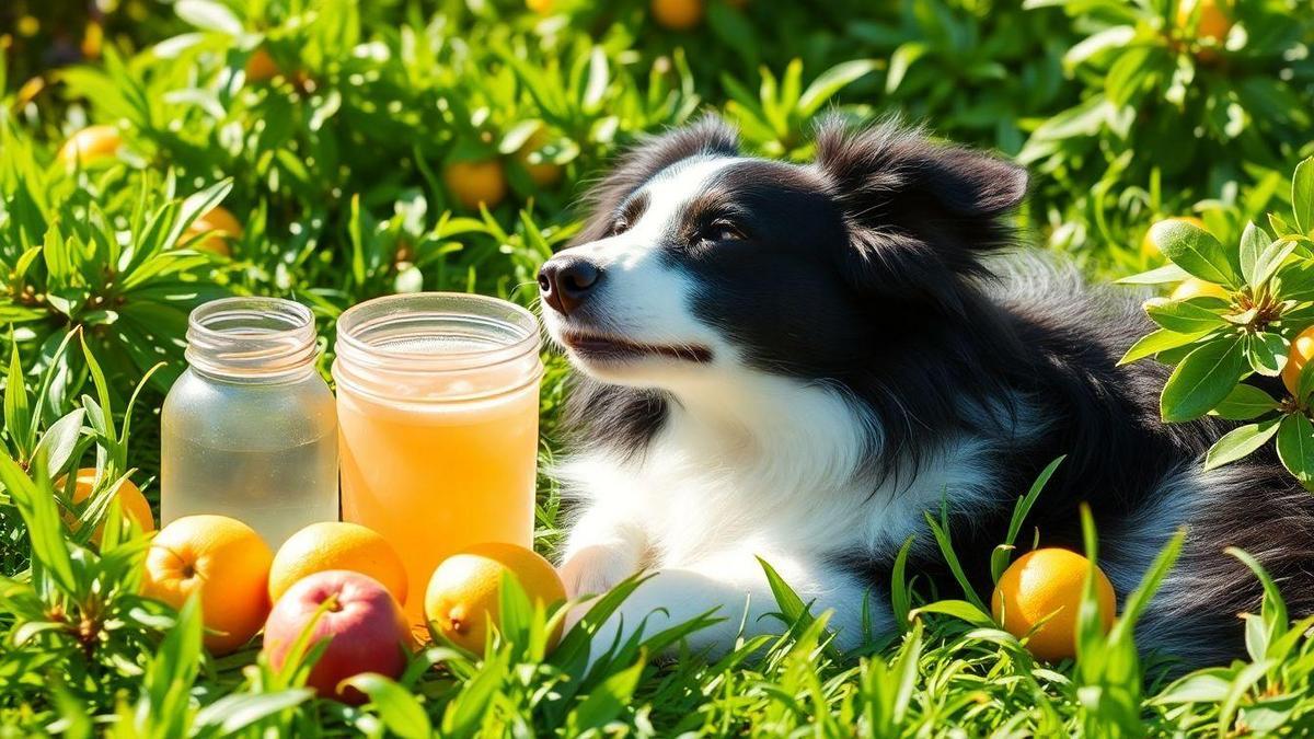 Cuidados com a Alimentação do Border Collie no Verão