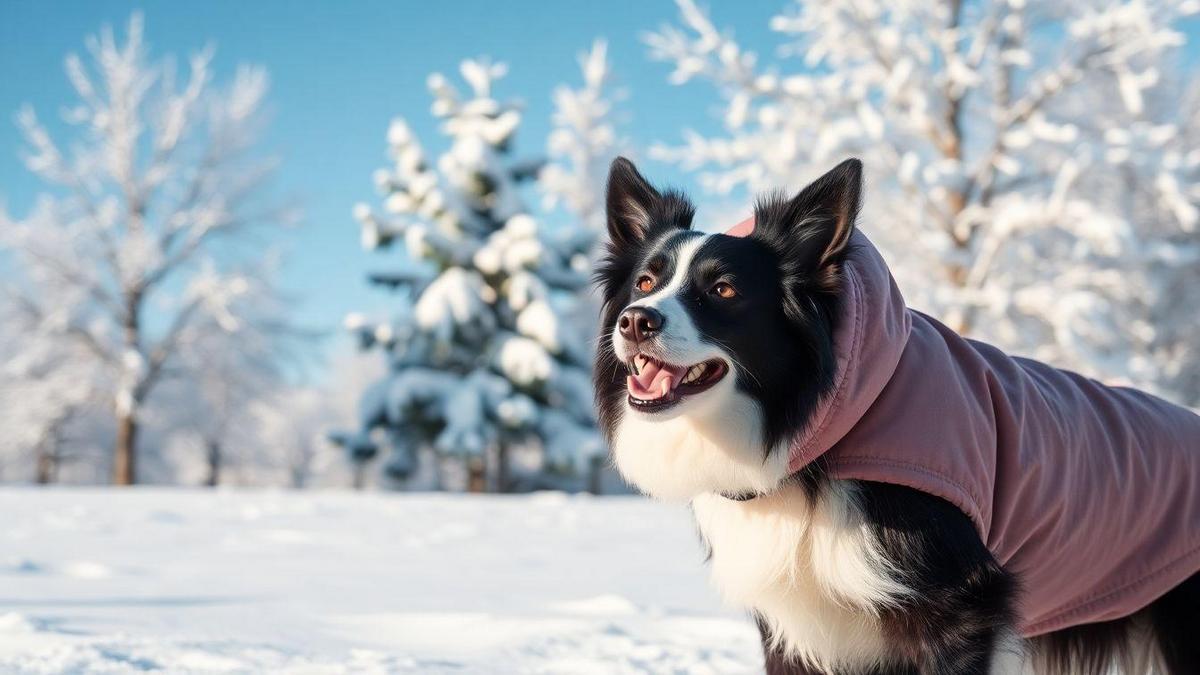 Cuidados com a saúde do Border Collie no inverno