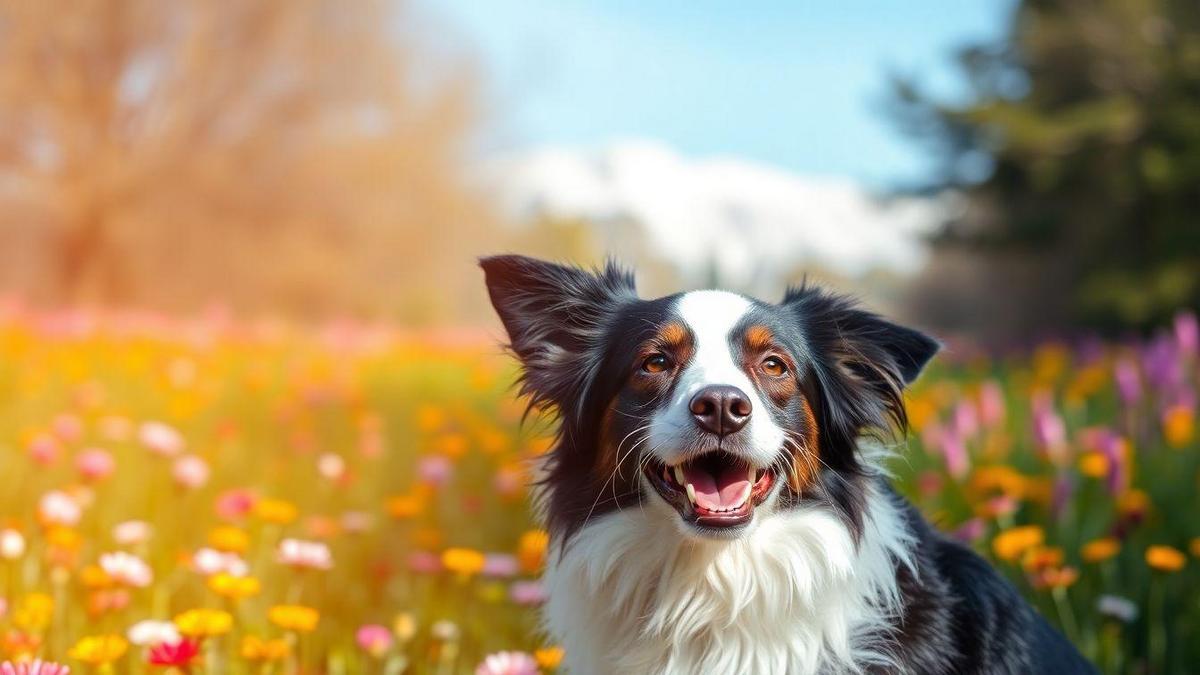 Cuidados Especiais com o Pelo do Border Collie em Diferentes Estações