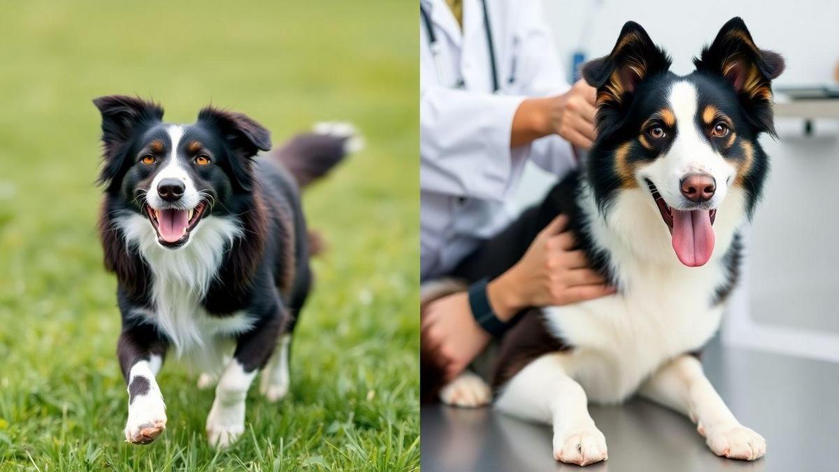 Entendendo as Lesões Comuns em Border Collies