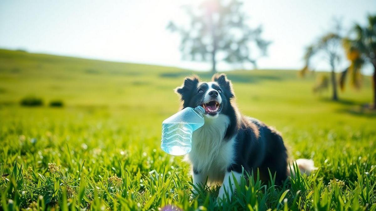 Prevenção de Insolação em Border Collies