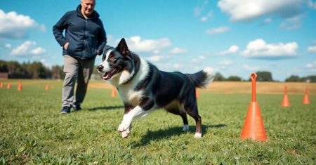 Rotina de exercícios para o Border Collie saudável