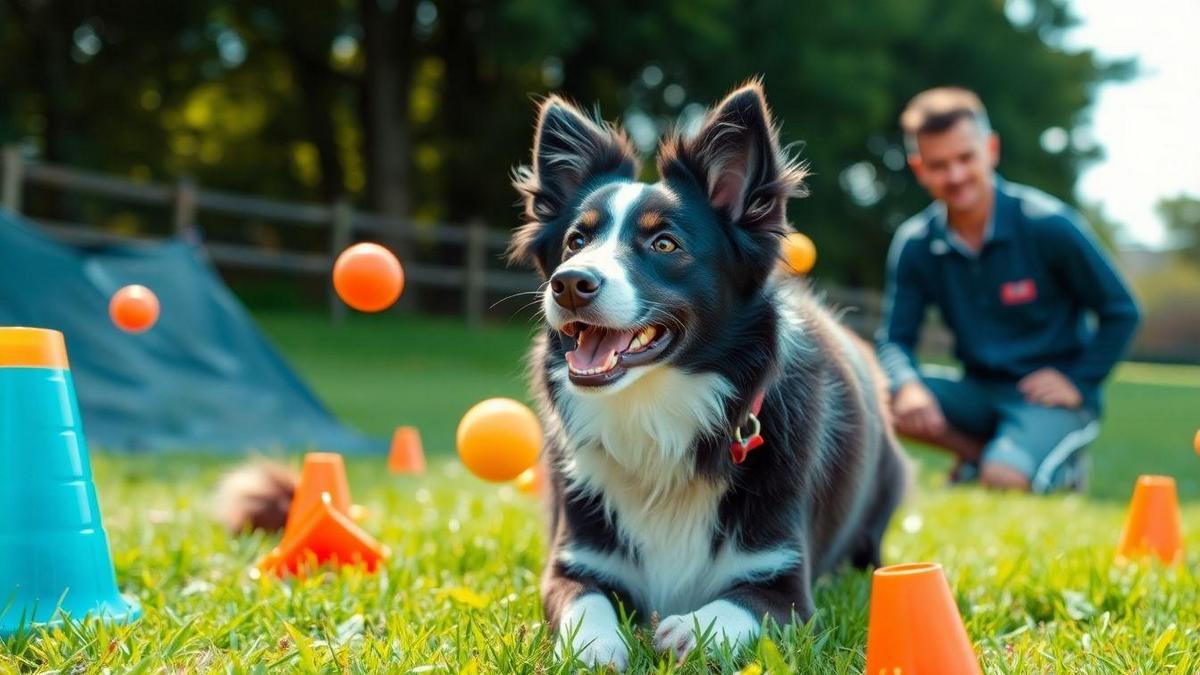 A Importância da Estimulação Mental para Border Collies