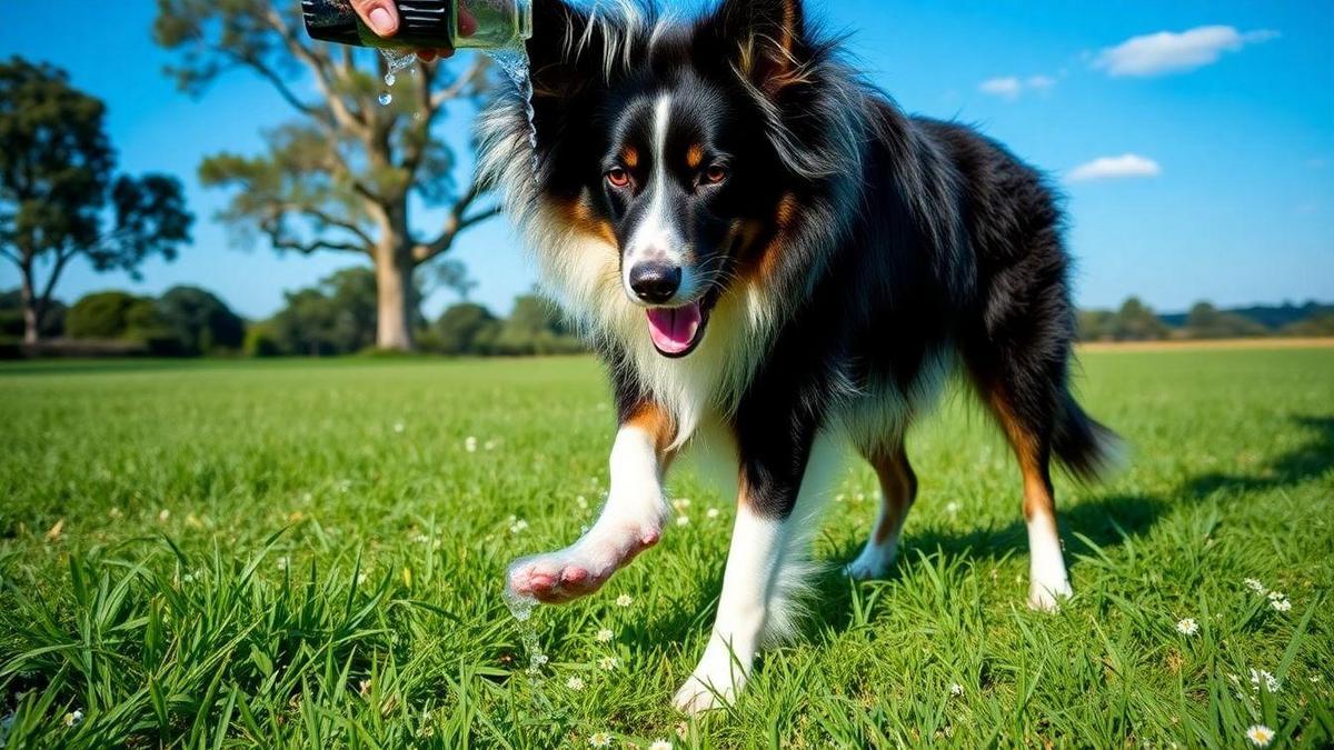 A Importância da Higiene das Patas do Border Collie