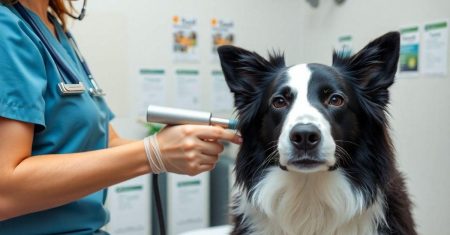 A importância de check-ups para Border Collies