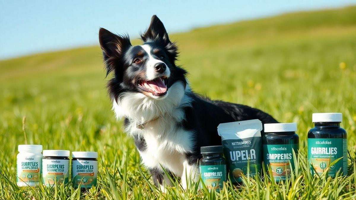 A Importância dos Suplementos Nutricionais para Border Collies em Crescimento