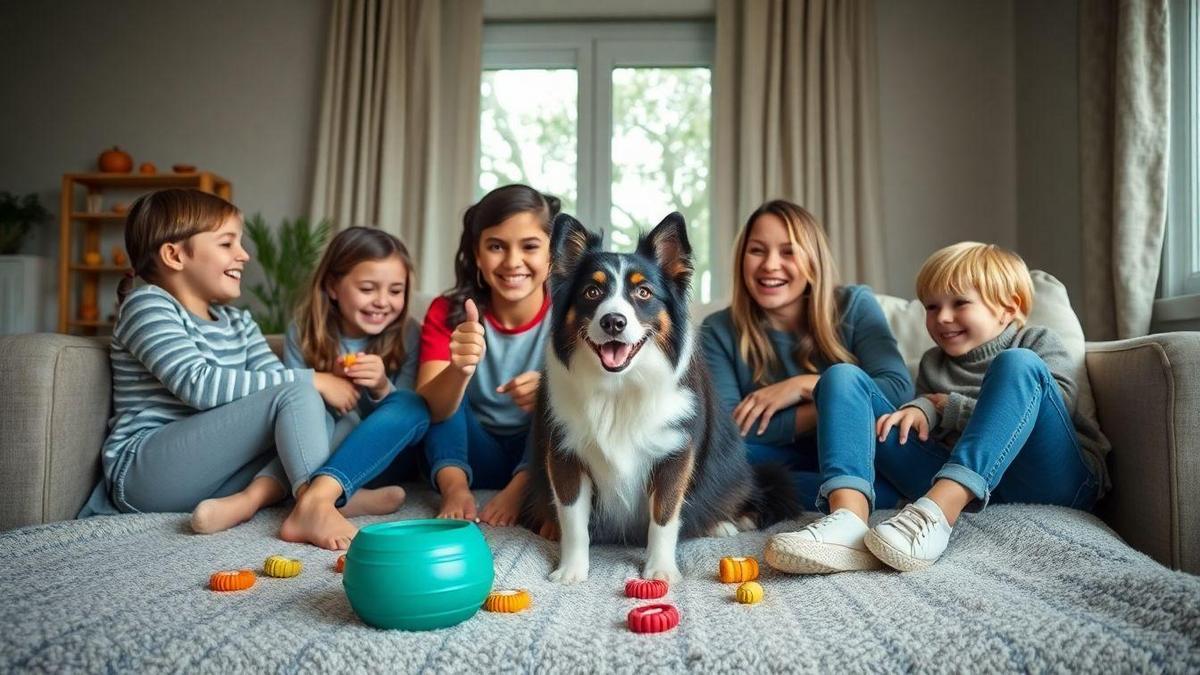 A Personalidade dos Border Collies em Ambientes Familiares