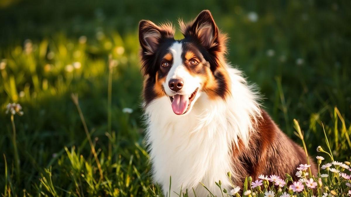 A saúde da pelagem dos Border Collies