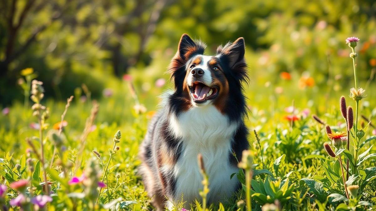 Benefícios das Ervas e Vegetais para Border Collies