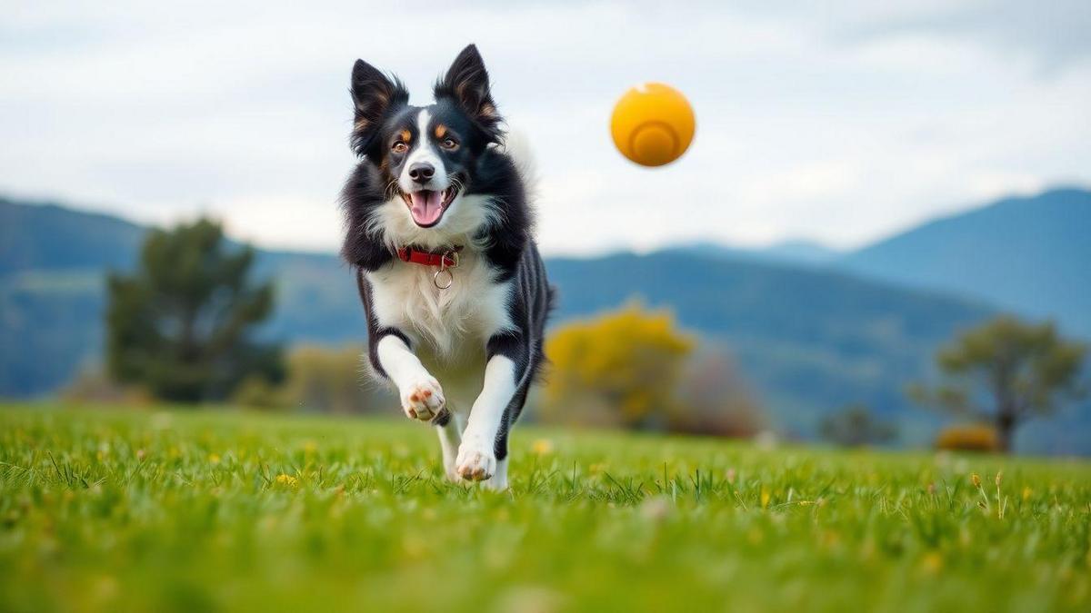 Benefícios de ter um Border Collie ativo para a saúde