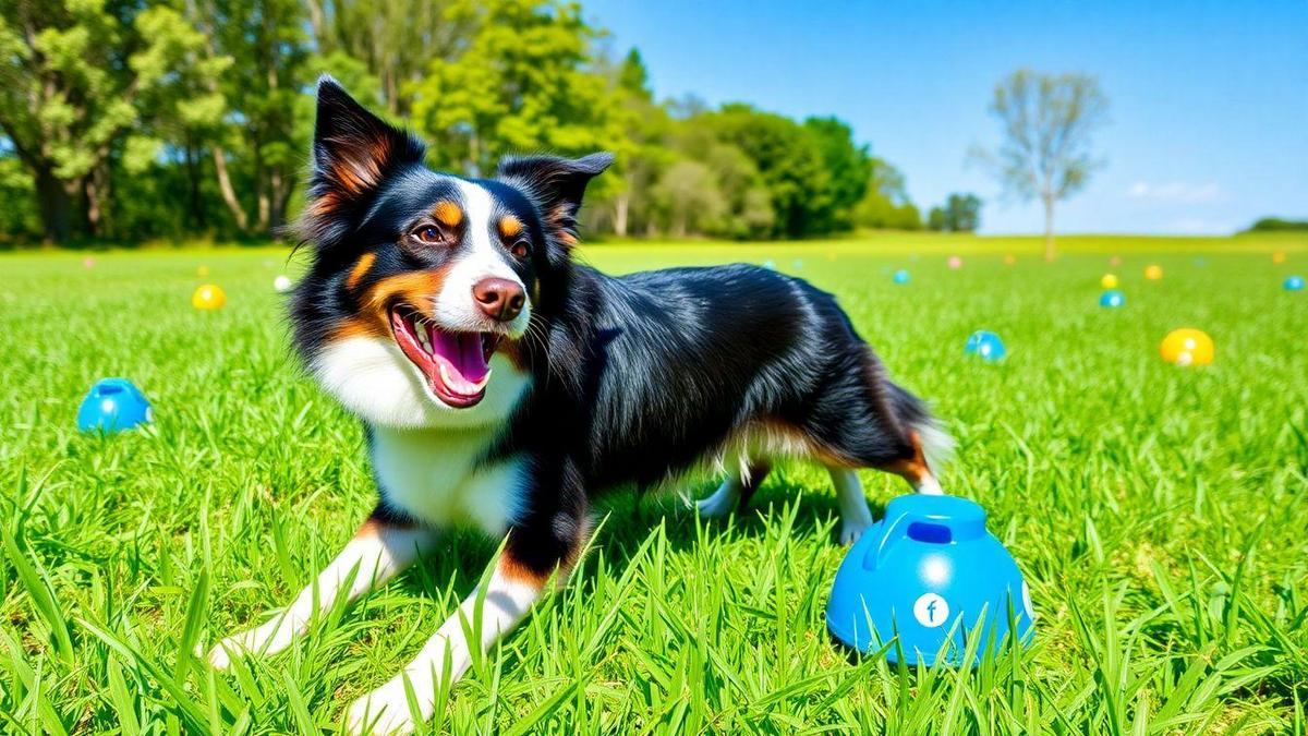 Benefícios do Estímulo Mental para Border Collies