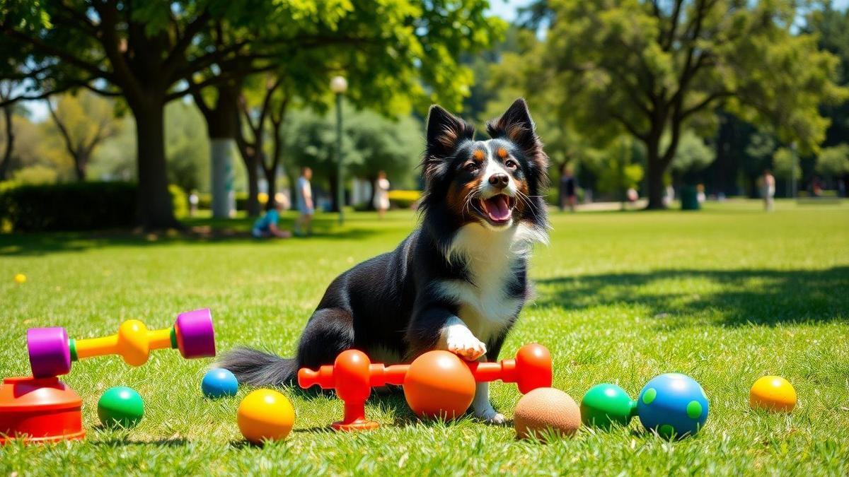 Benefícios dos Jogos Interativos para Cães Border Collies