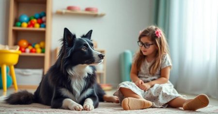 Características que fazem dos Border Collies excelentes cães de terapia