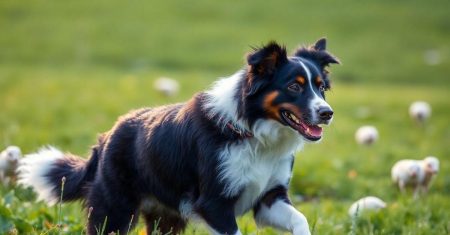 Características únicas da pelagem dos Border Collies