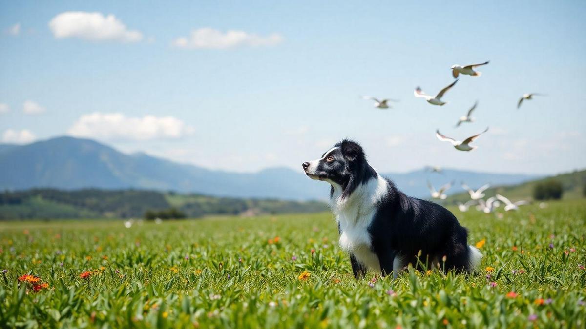 Características Únicas dos Border Collies