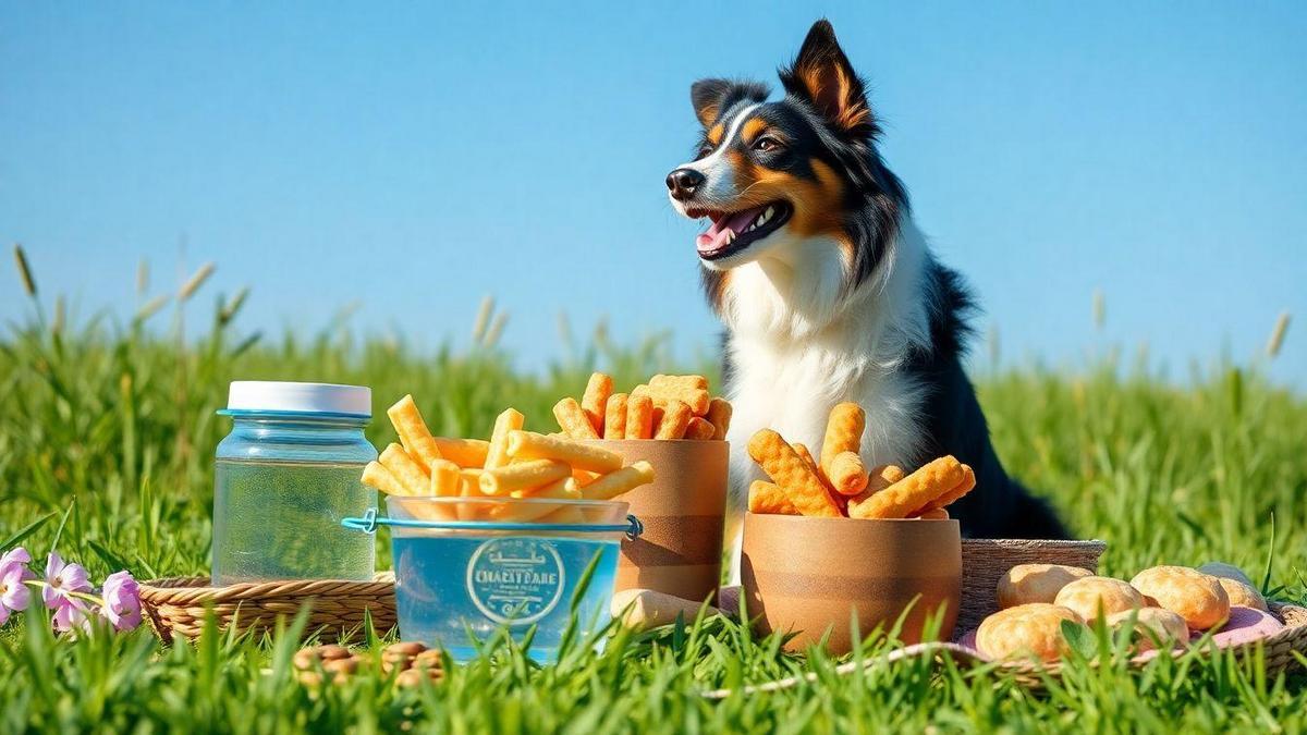 Comidas que ajudam na saúde dental de Border collies