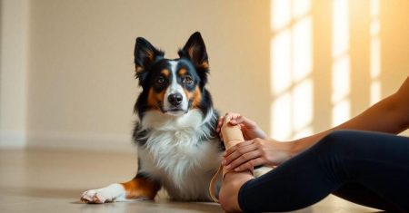 Como aplicar bandagens no Border Collie facilmente