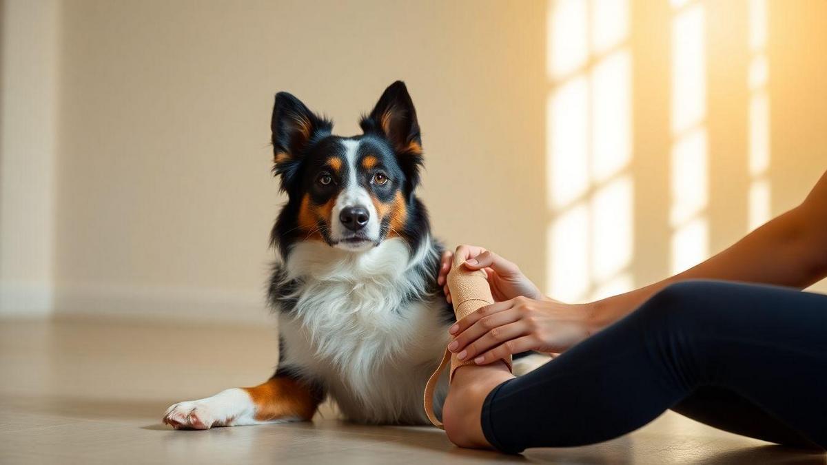 como-aplicar-bandagens-no-border-collie-facilmente