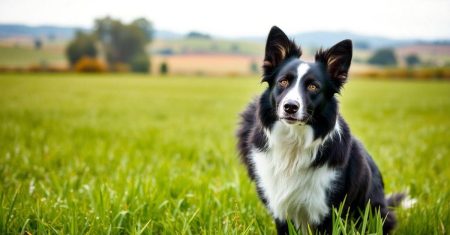 Como evitar problemas digestivos em Border Collies