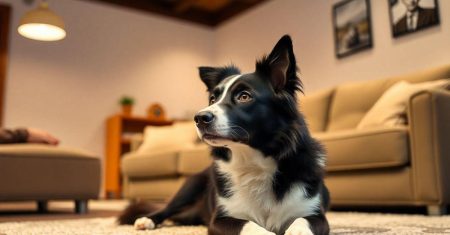 Como identificar sinais de dor no Border Collie