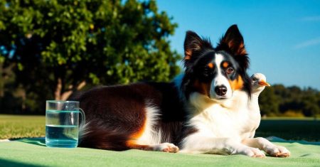 Como lidar com insolação no Border Collie facilmente