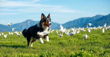 Como o instinto de pastoreio molda Border Collies