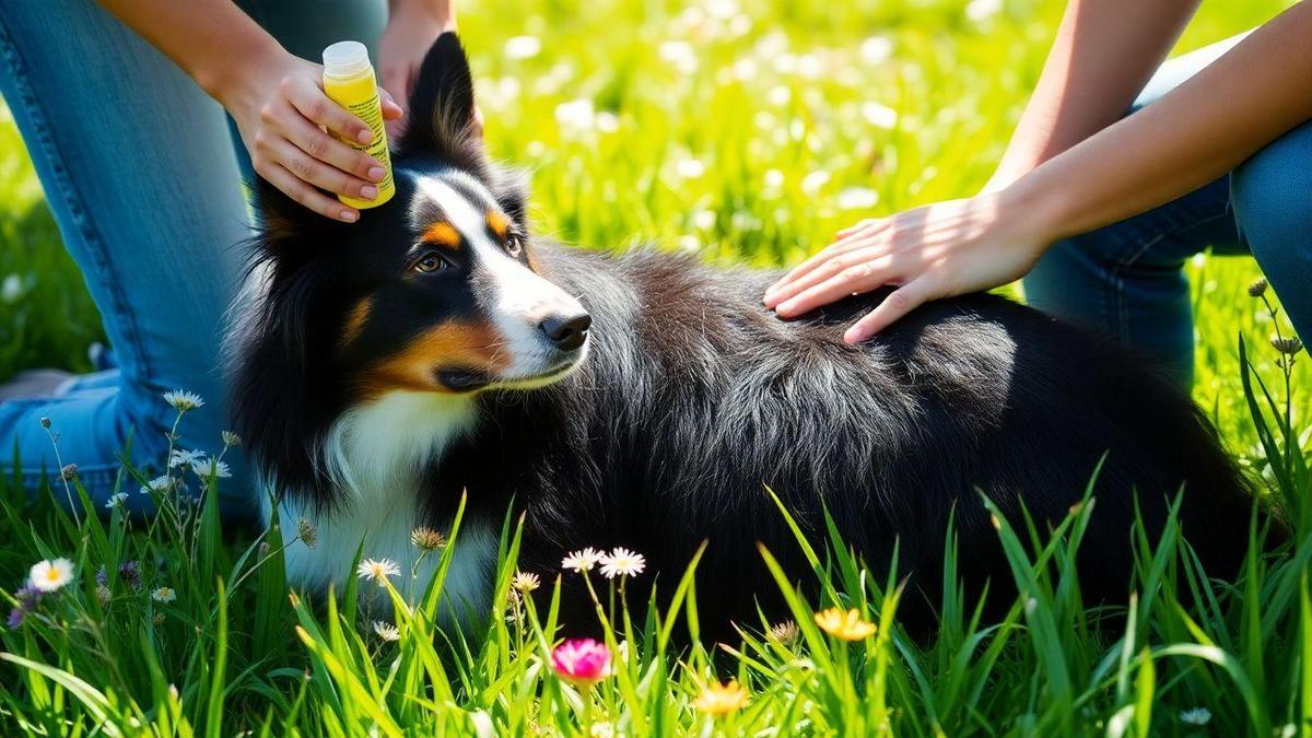 Cuidados com a Pele do Border Collie