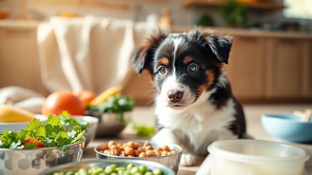 Cuidados Especiais na Dieta de Filhotes Border Collies