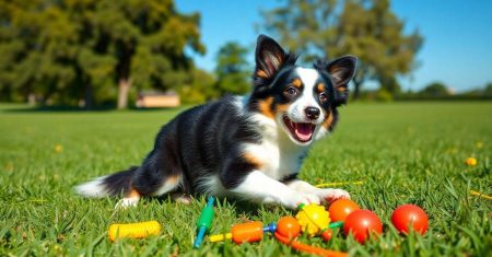 Cuidados nutricionais para filhotes de Border Collies saudáveis