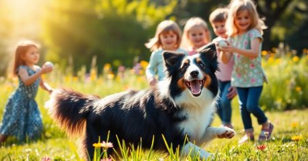 Curiosidades sobre Border Collies e crianças