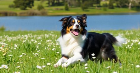 Dietas específicas para Border collies saudáveis