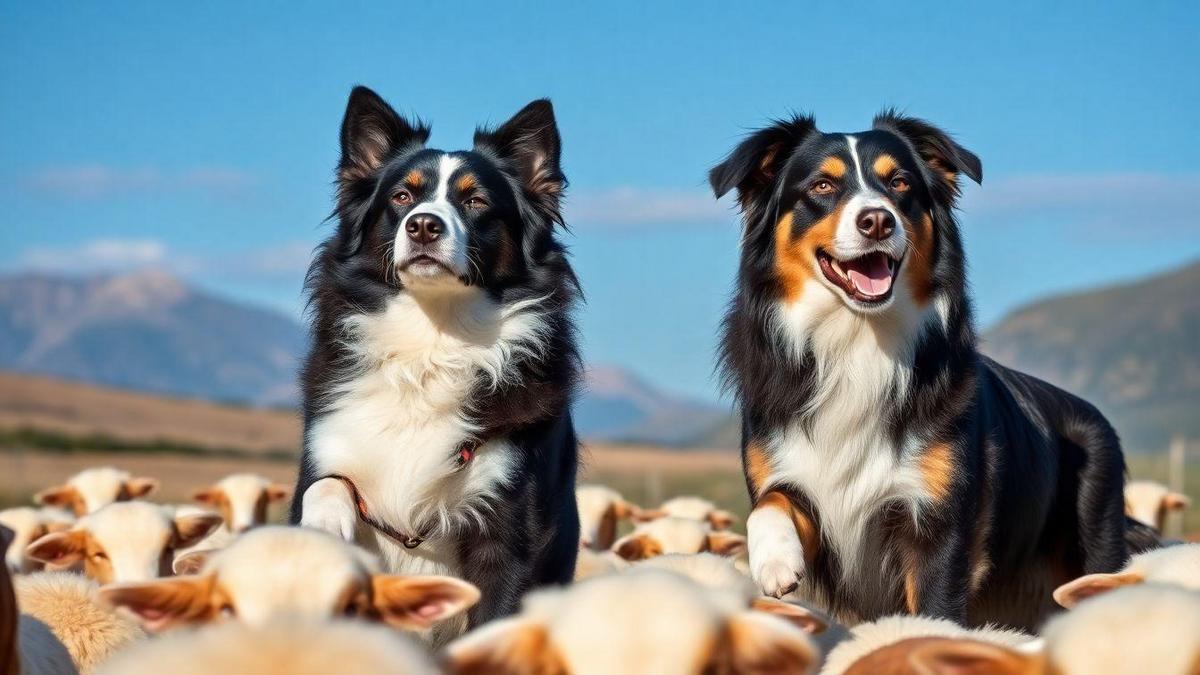 Diferenças entre Border Collies e Outras Raças de Cães de Pastoreio