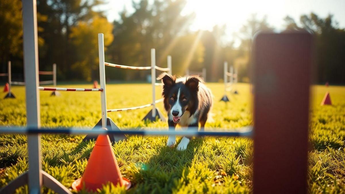 Dificuldade Progressiva em Jogos para Border Collies