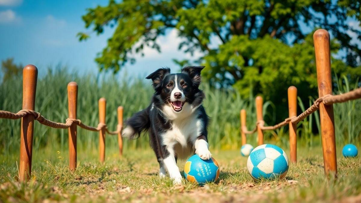 Enriquecimento Ambiental para Border Collies