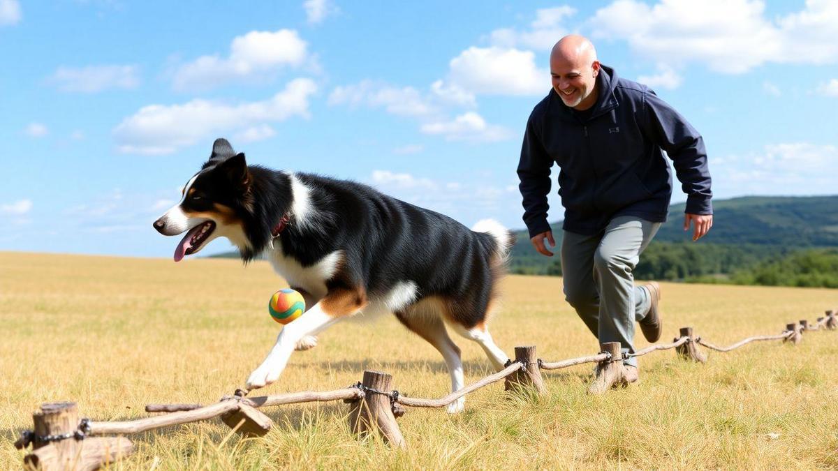 Exercícios recomendados para Border Collies ativos