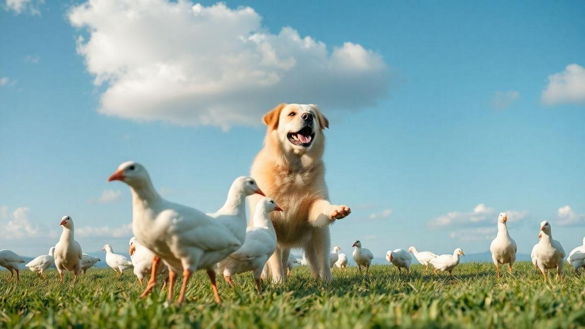 Habilidades de pastoreio e a inteligência canina