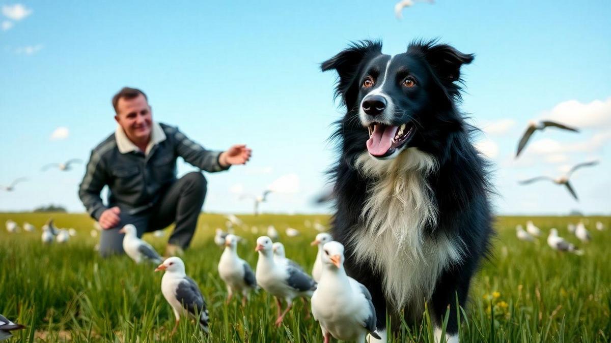 Habilidades de Treinamento dos Border Collies