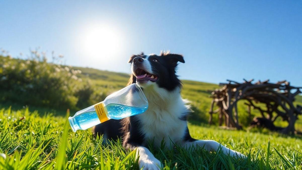 Hidratação Ideal para Border Collies