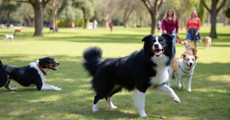 Importância da socialização para Border Collies