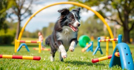 Importância do exercício mental para Border Collies