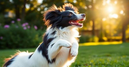 Melhor ração para Border Collies saudável e feliz